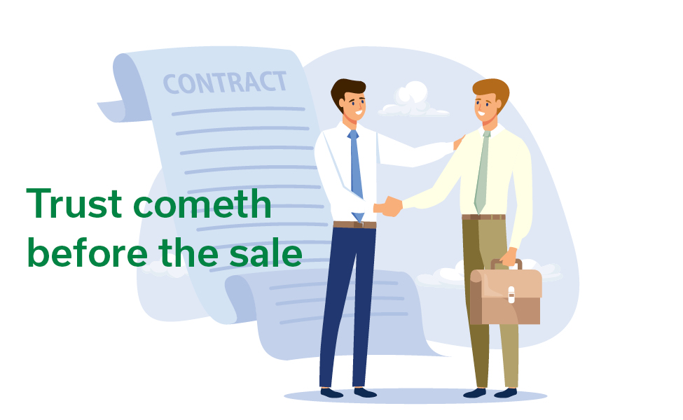 Build the Trust Essential to a Sale